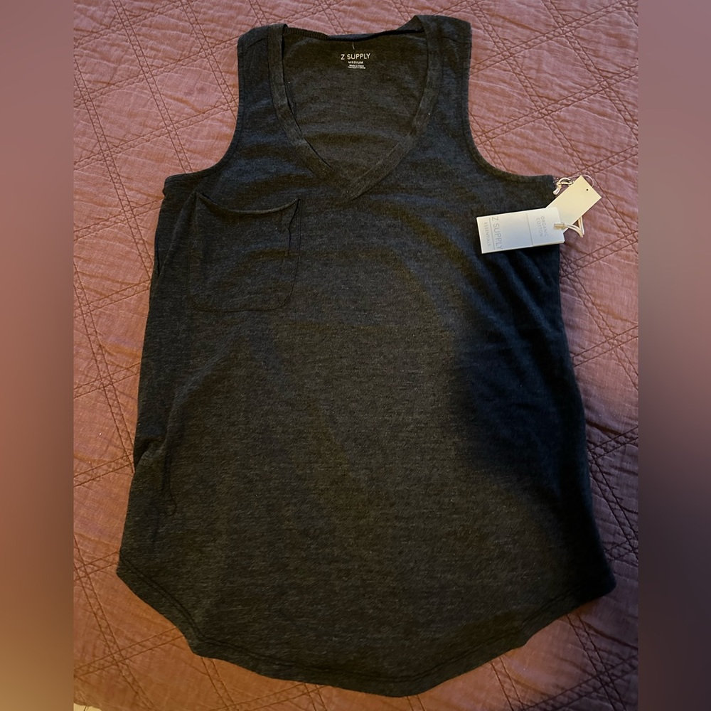 3 Z Supply Organic Cotton Tank Tops Medium Brand New